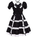 Classic Traditional Short Sleeve Cotton Lolita Dress