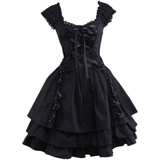 Classic Lolita French Maid Lolita  Dress Anime Cosplay Costume