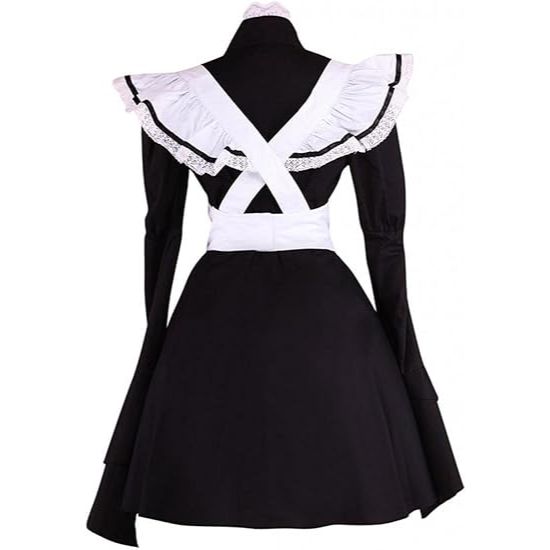 Classic Traditional Long Sleeve Cotton Lolita Dress